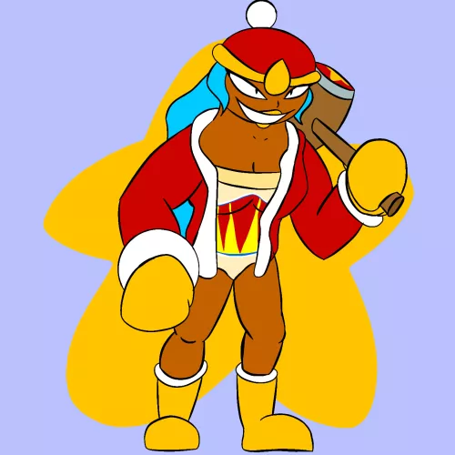 I redesinged King Dedede because I didnt like the design minus maked by ggitydrsewatvjycv