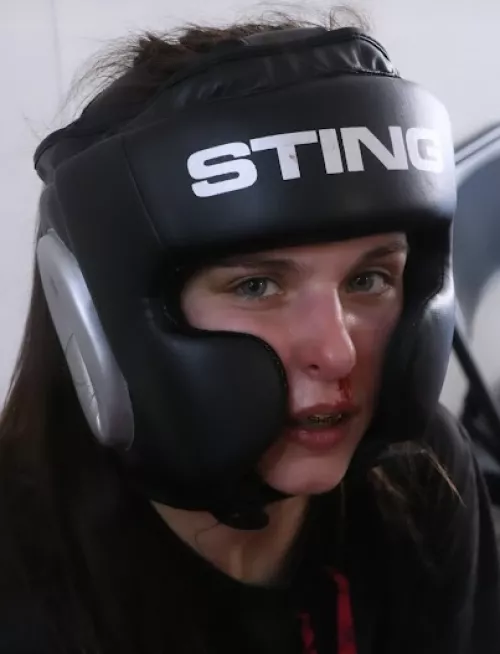 Leah Gotti boxing by Ignatia_Amosa