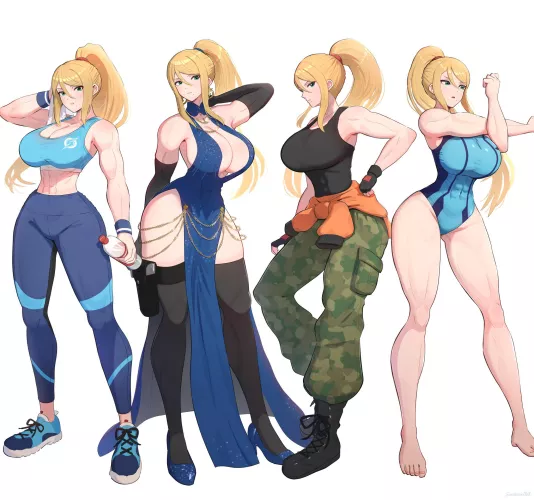 Samus Aran (Gonzalez)[Metroid] by avin8701