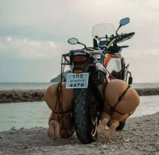 So that’s why motorcycles have luggage racks? by CBDooper69