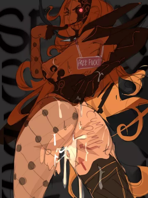 The only thing challenging about naamah’s boss fight was resisting to finger myself to her amazing ass and tits 🥵(usurper2001)  by Misa_misa_kira