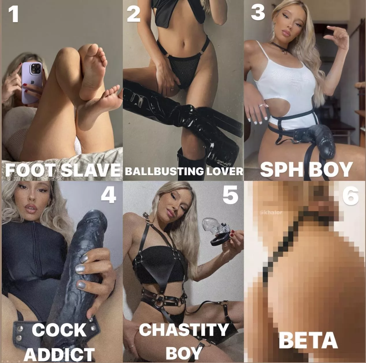 What type of sub are you? ❤️‍🔥 posted by kkhalor