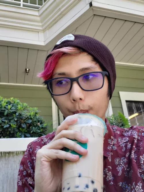 After an interview I needed some snacks and bubble tea by DjDoubleT777