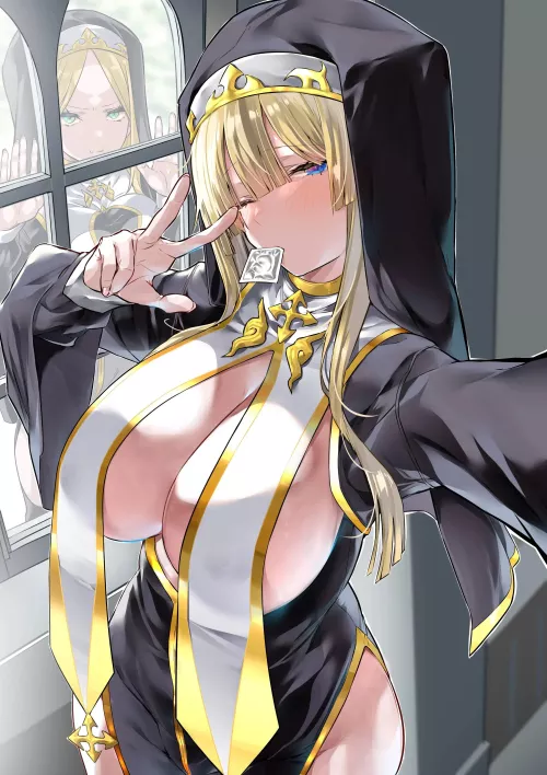 Corruption at our church? Don't be silly why not stay the night if your unsure. Our confessional is very popular  by DarkPrincessNix