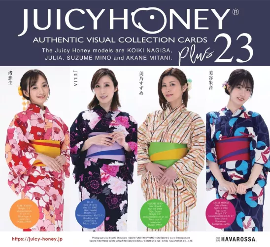 New Juice Honey Trading Card Set coming out feat Julia by intangible8228