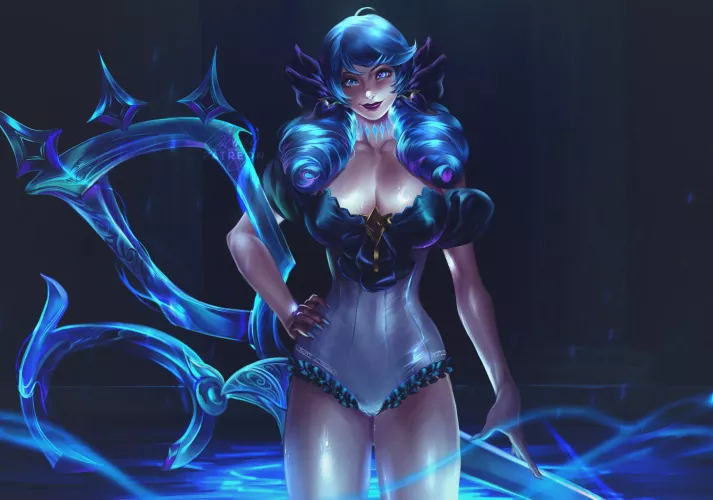Pool Party Gwen Concept (Skinky) by Knight_Prime_4597
