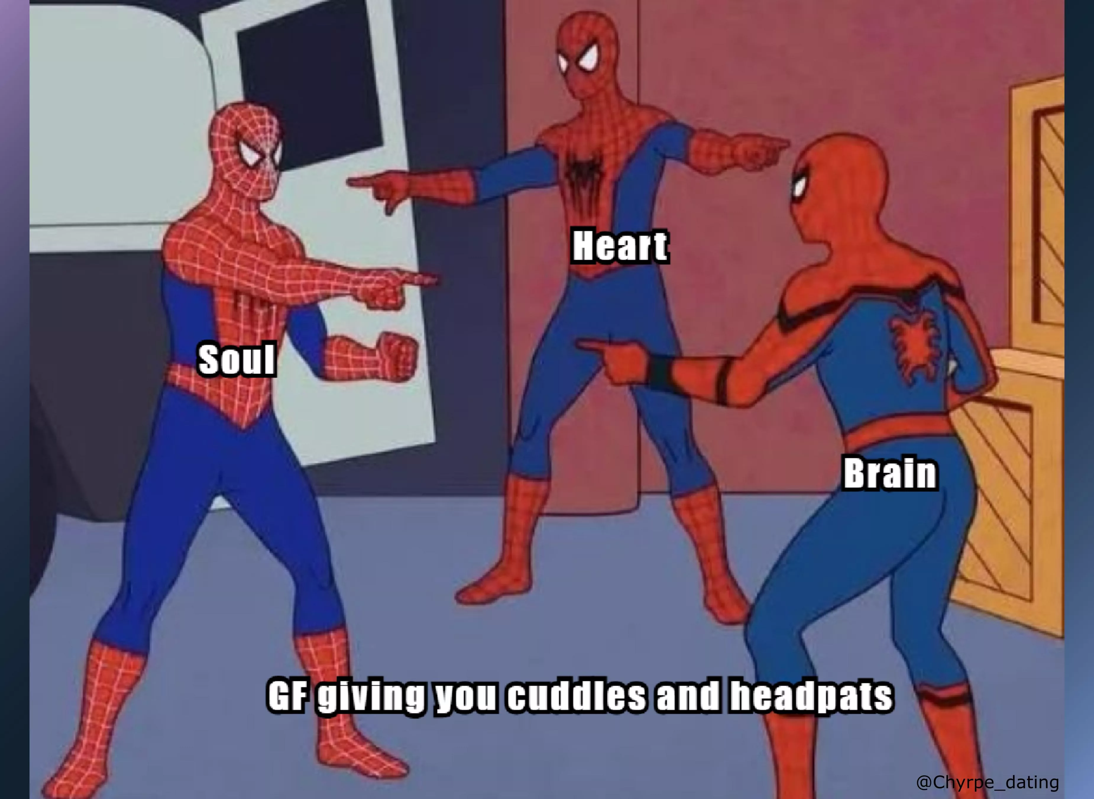 priorities right? posted by Chyrpe_Reachout