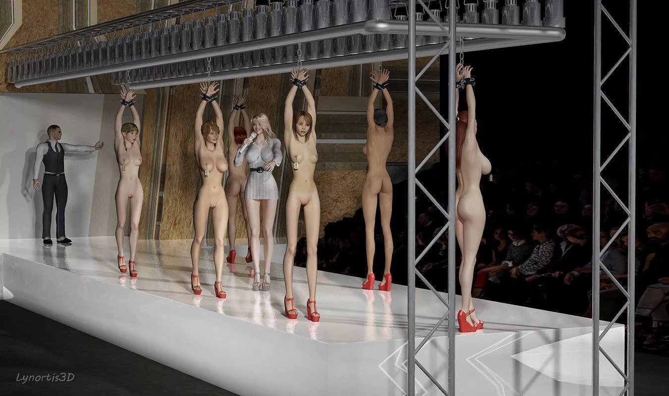 Slavegirl catwalk  posted by Lyno3D
