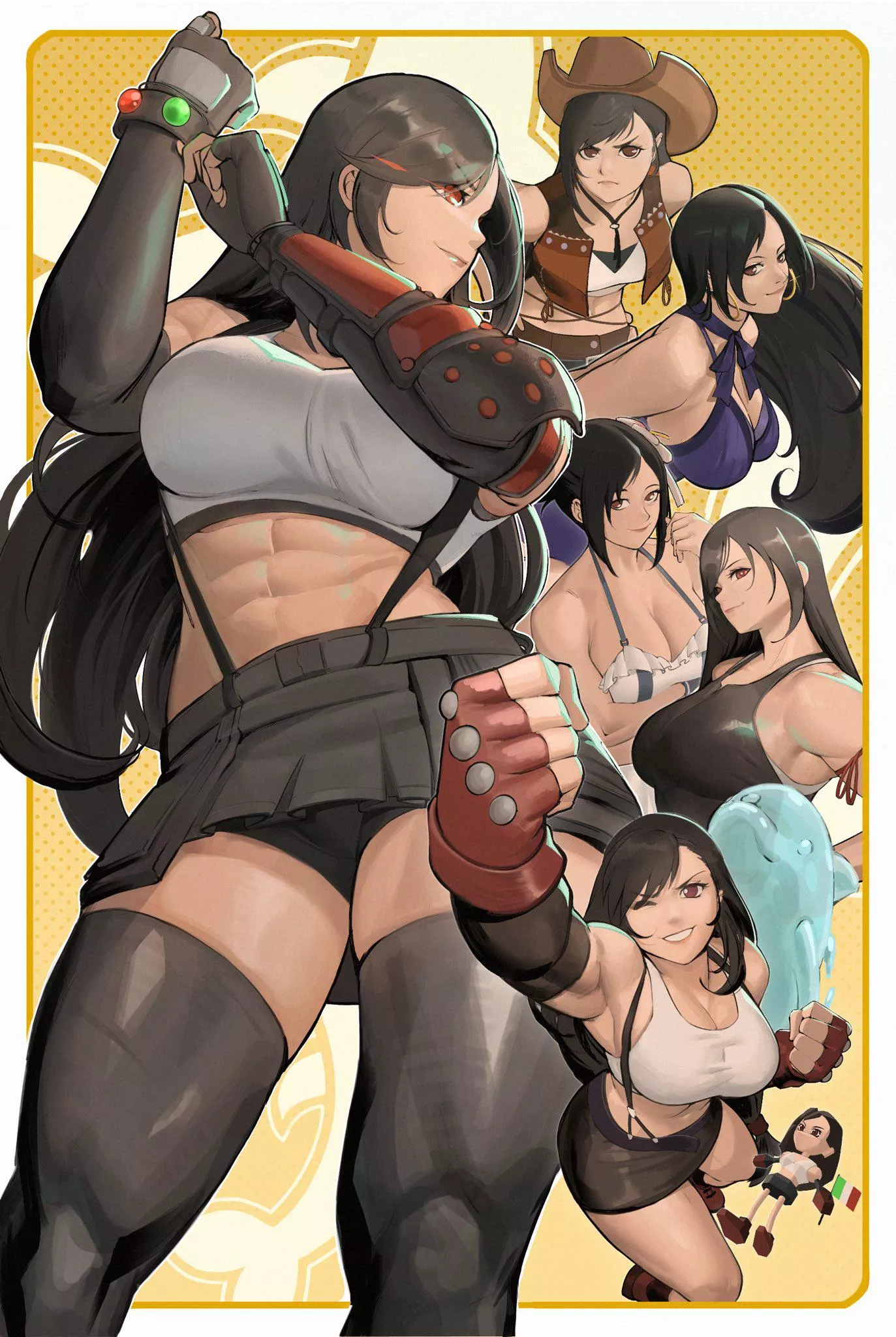 Tifa from Final Fantasy 7 [@zukululuu] posted by TheTMoneyMan