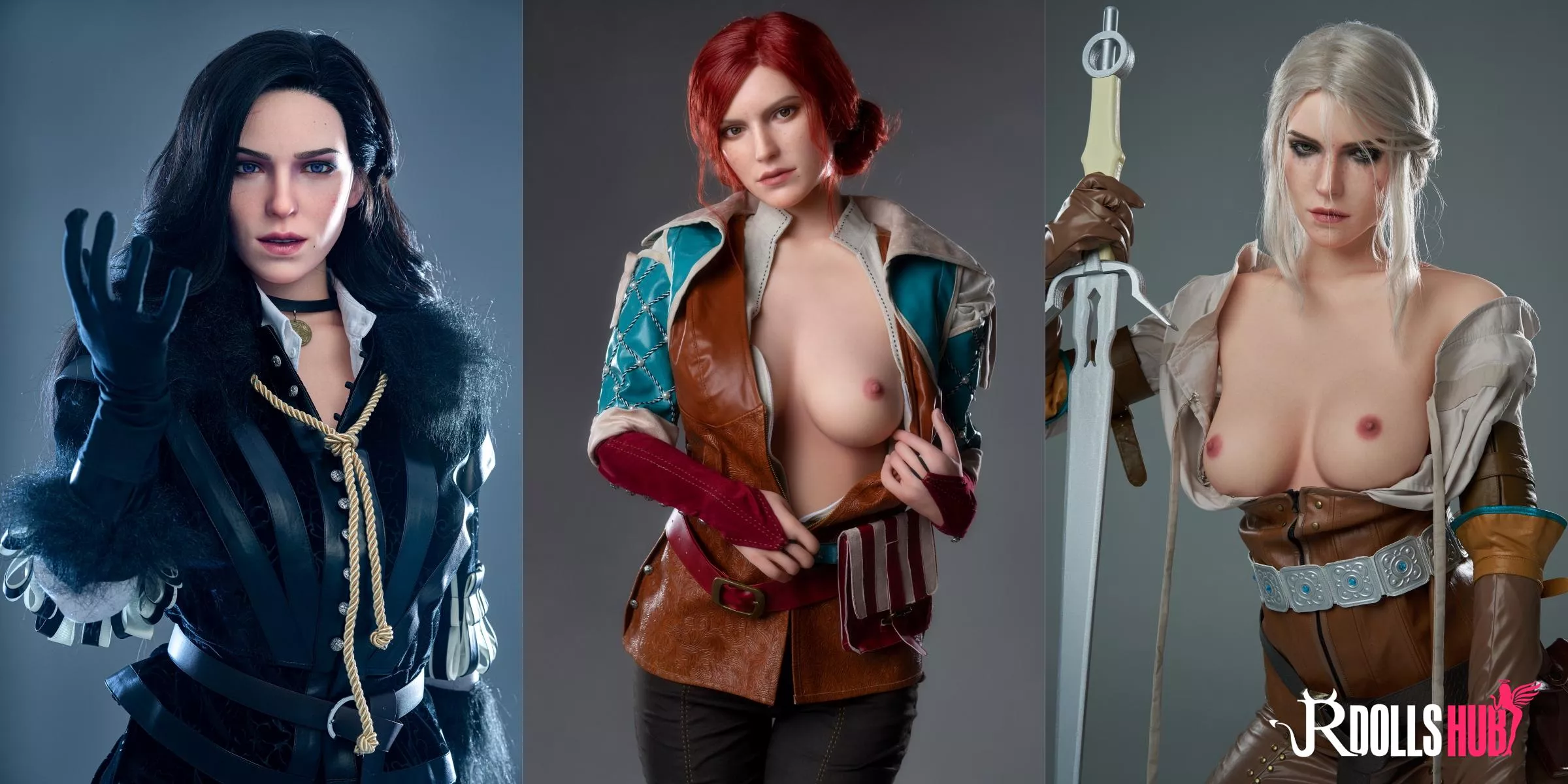 Who is the sexiest female character in The Witcher 3? (Game Lady Doll) posted by RealDollsHub