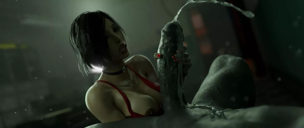 Ada jerkin' Mr. X (Stephanie) [Resident Evil] by Kuro-Oji