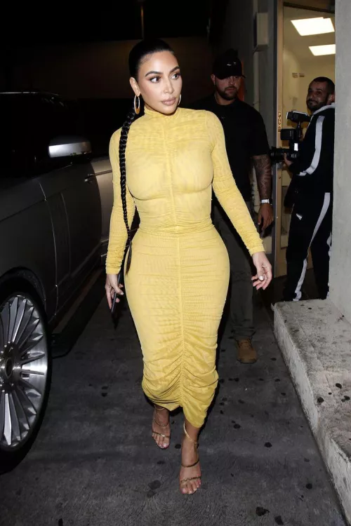 Banging body in a bodycon dress by TemptressTalia463