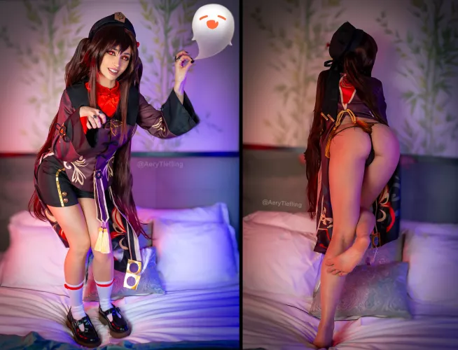 Hu Tao from Genshin Impact by Aery Tiefling [OC] by AeryKorvair