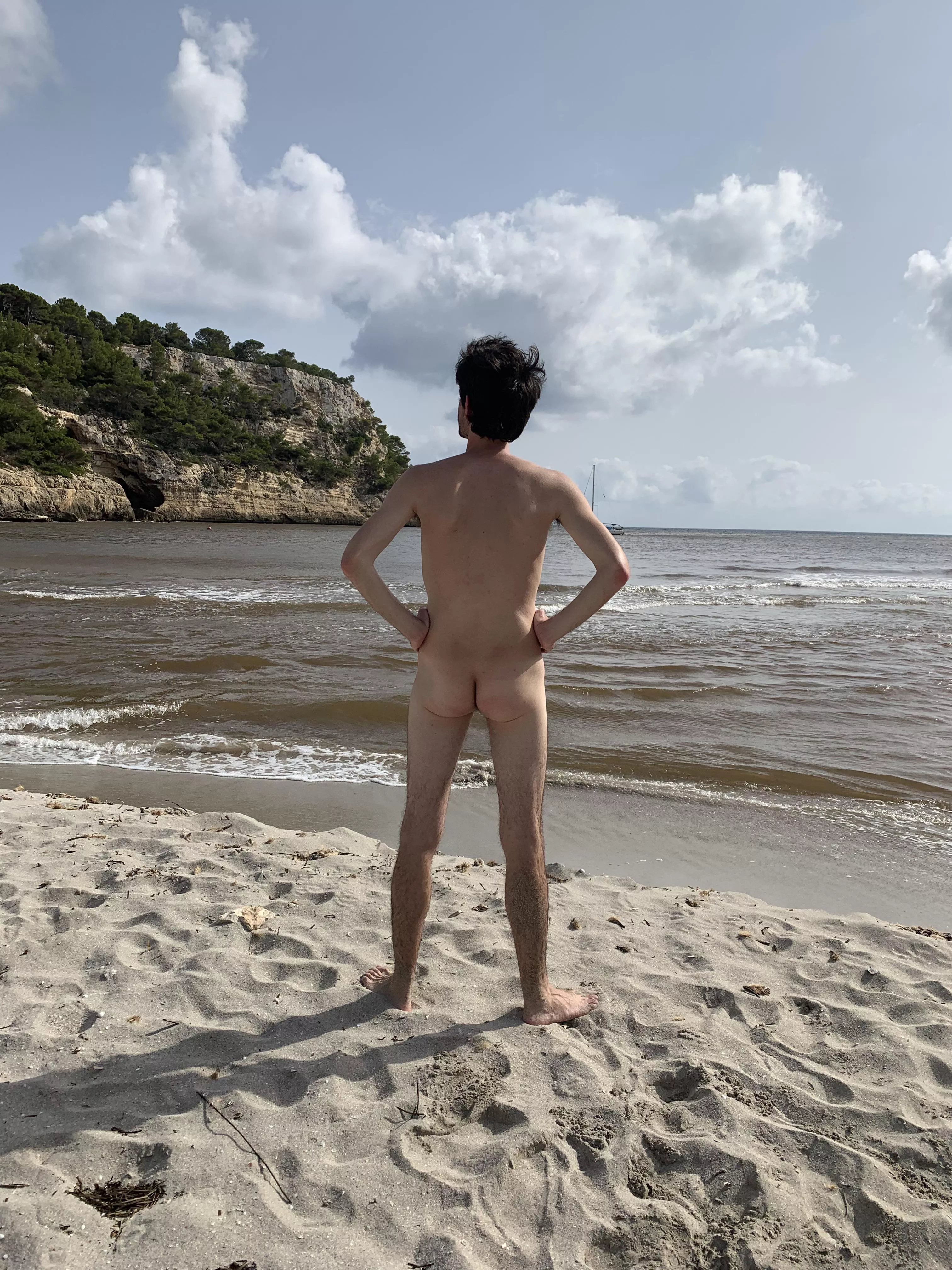 My first time on a naked beach  posted by ThrMango-74