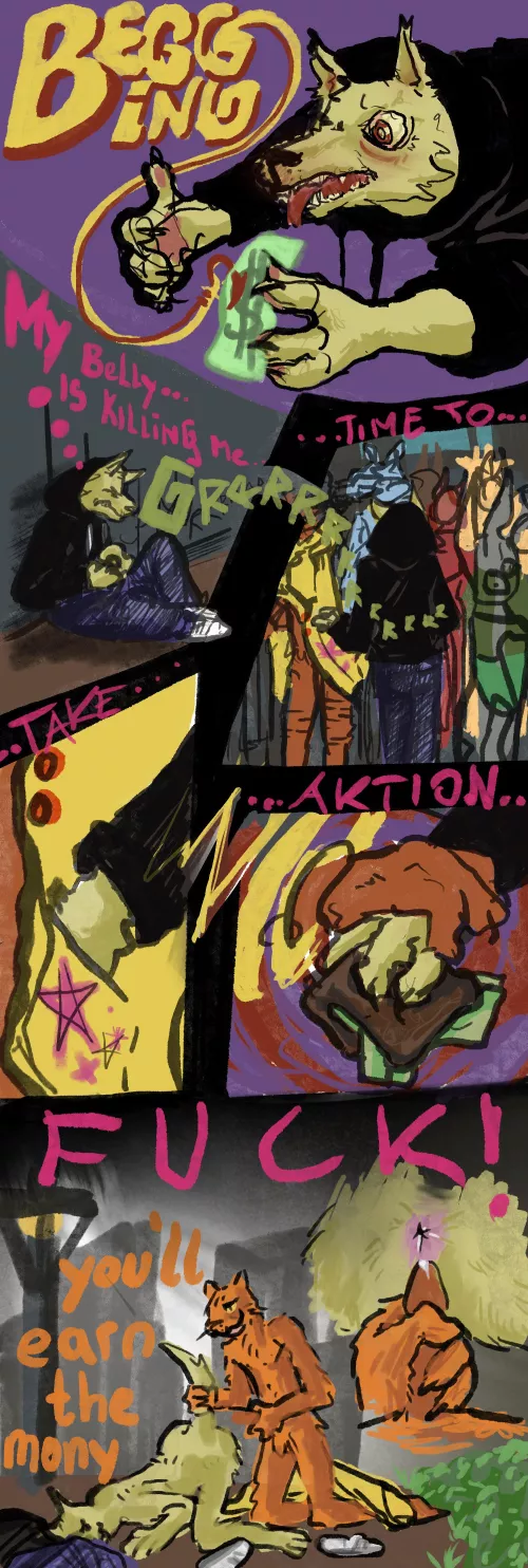 Begging (OC) by Weak_Importance6017