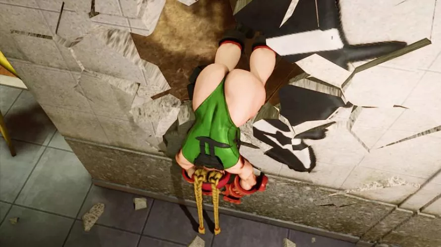 Cammy White defeated by CrusherofHeroines