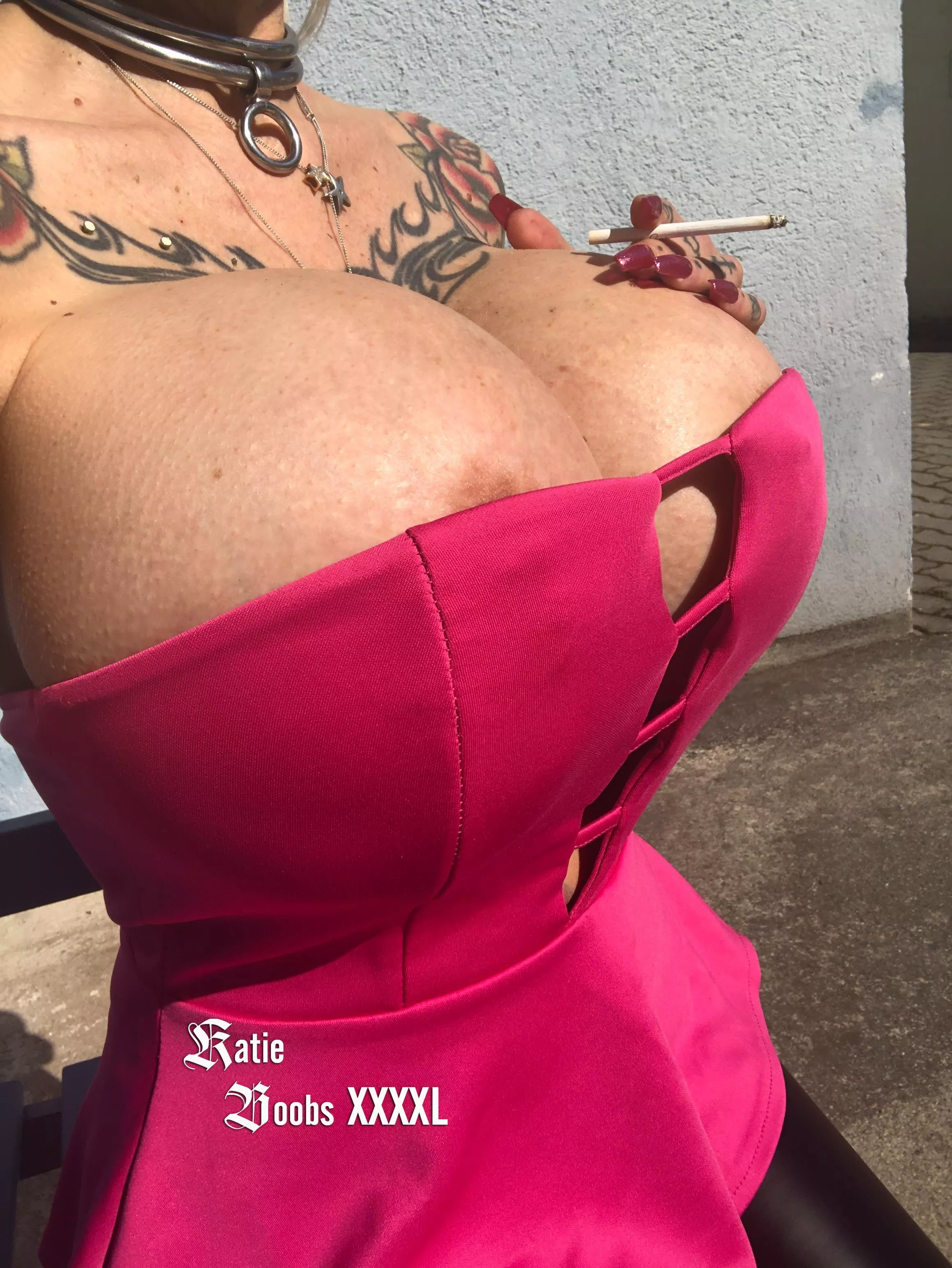 Do you love your fucktoy tits hard or soft? posted by KatieBoobsXXL