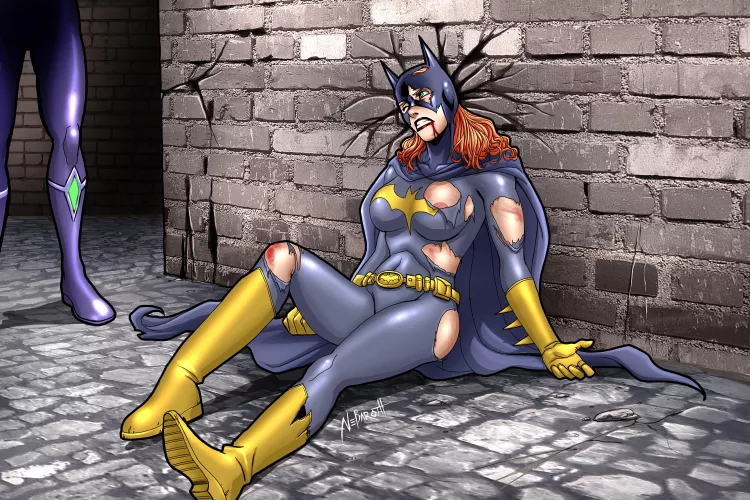 Down And Out 2: Batgirl by andrewr255 by SaltyTreeTop