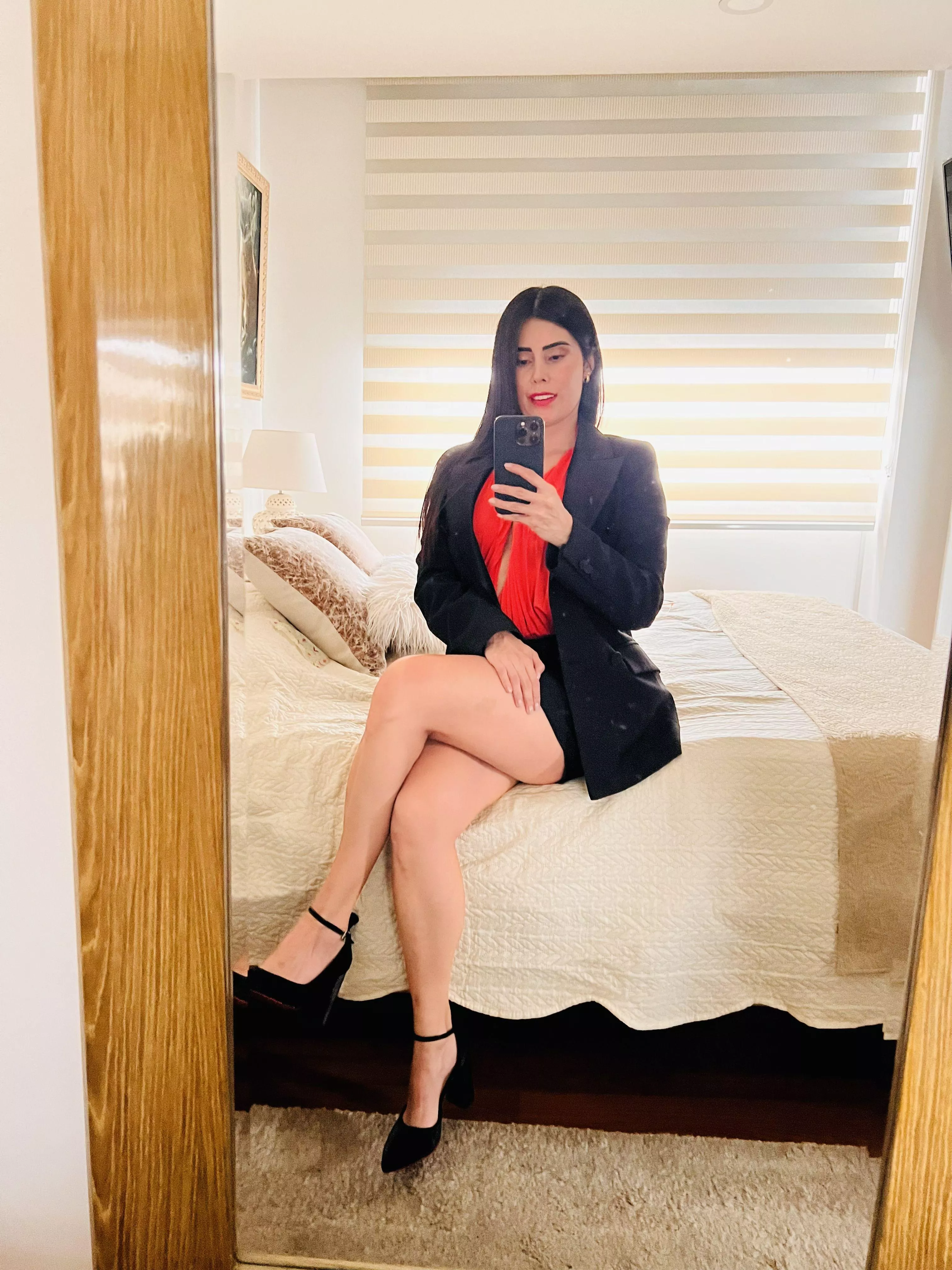 How’s my work outfit today? posted by biancasoffice