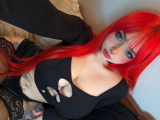 Are girls with red hair and big tits your type by babygirlkittenxo