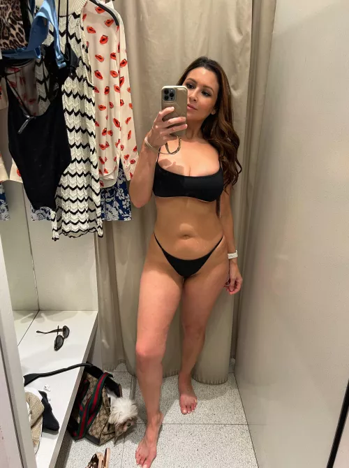 Black bikini by Routine-Fisherman-98