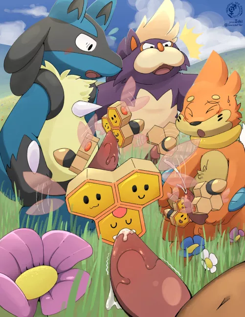 [M] Despite their small size, Combees make excellent cock teasers~ by eagerboygirl