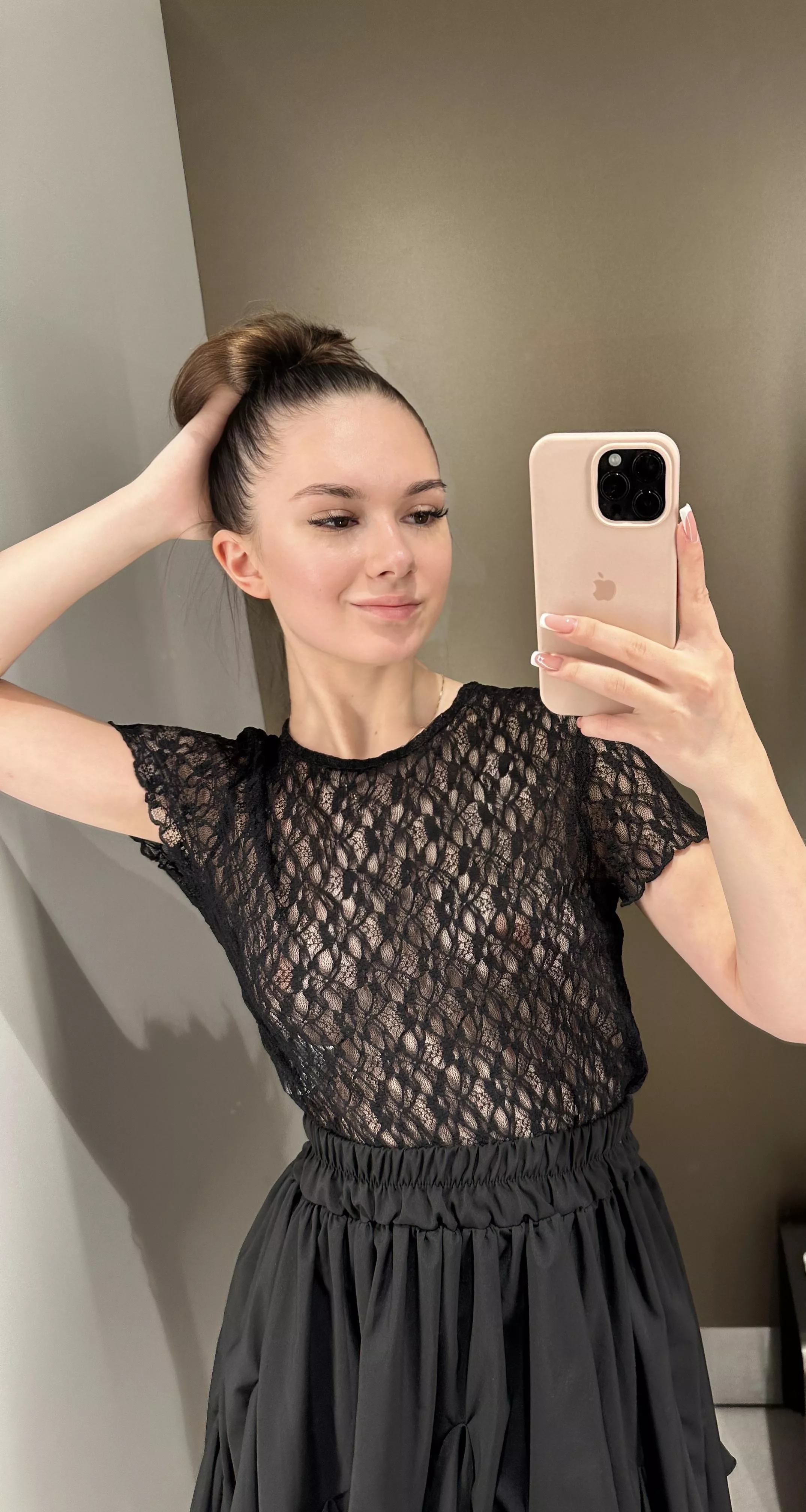 my nipples are clearly visible or is it better to take off the dress? posted by prettykittycatl
