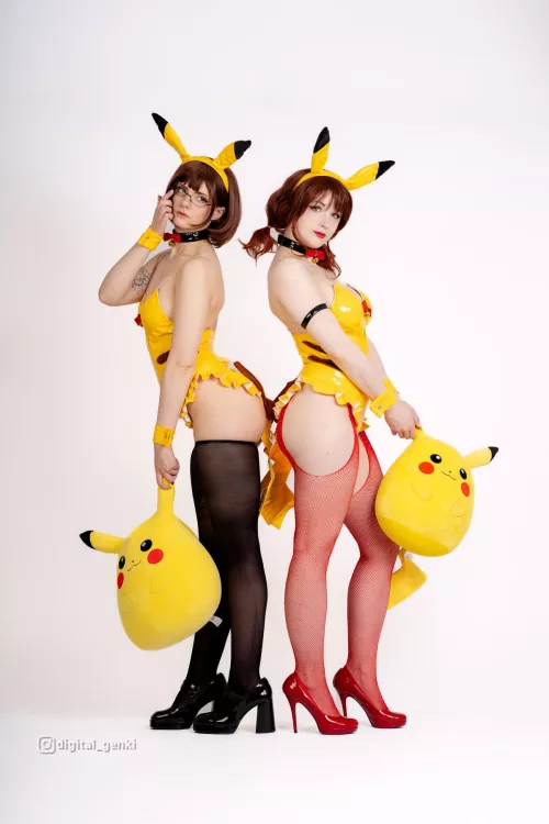 Pika Duo Shoot  by tearastarcosplay