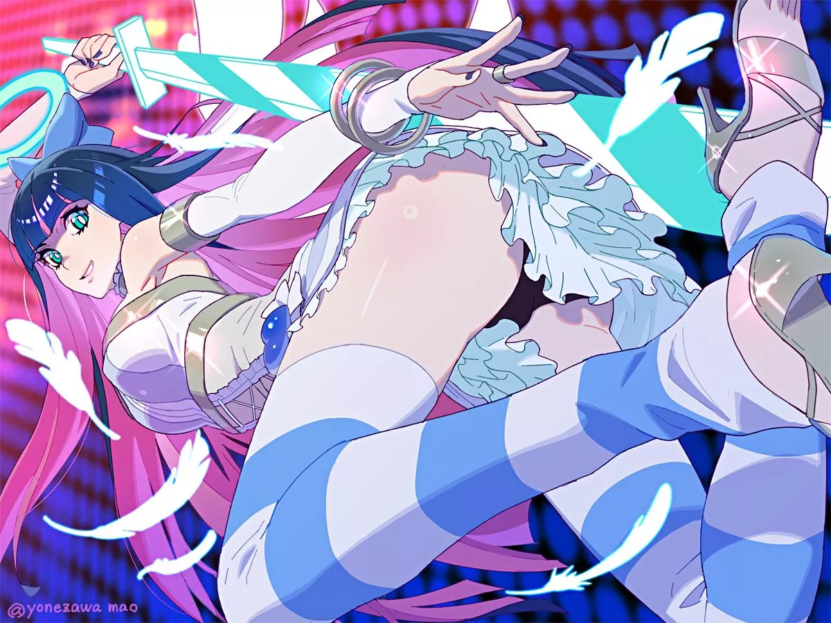 Stocking Upskirt [Panty & Stocking with Garterbelt] posted by AluminiumGnat