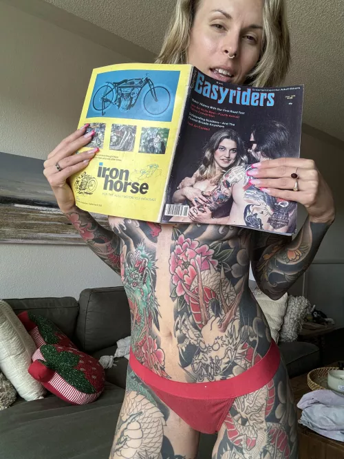 Tatts and bikes  by kuzagirl