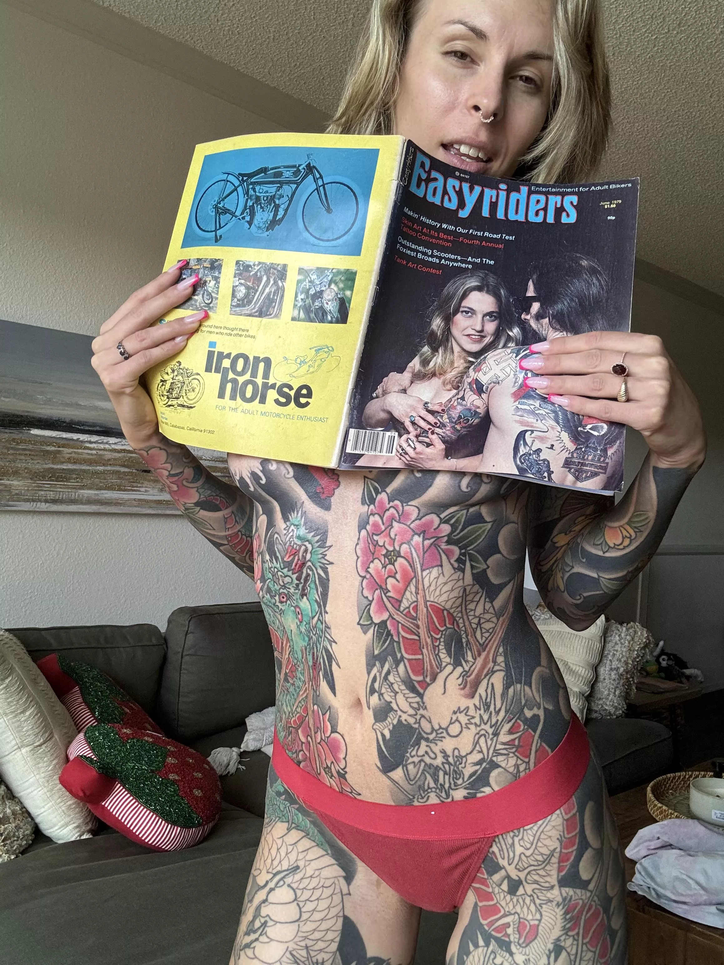 Tatts and bikes  posted by kuzagirl