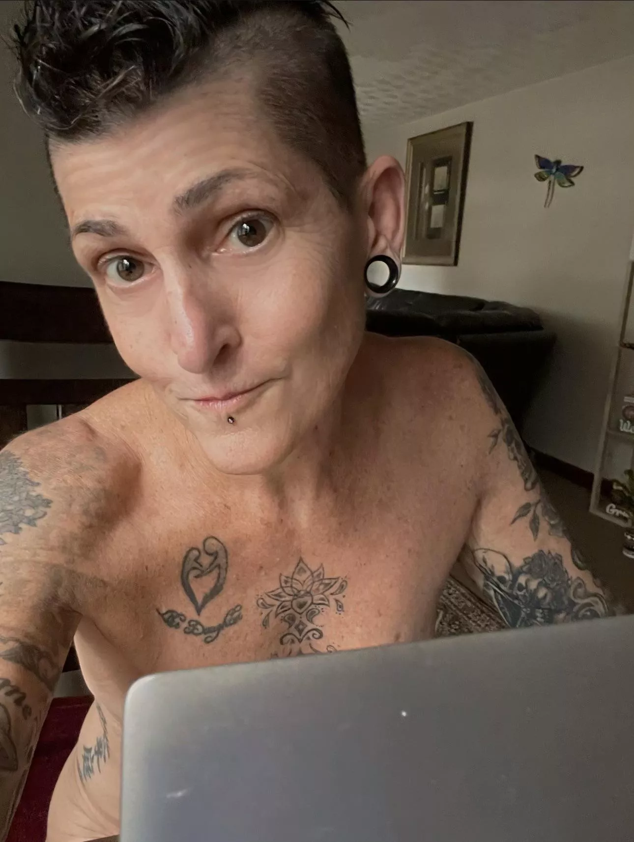 This is the best way to take a class 😎 posted by PaintedWoman_