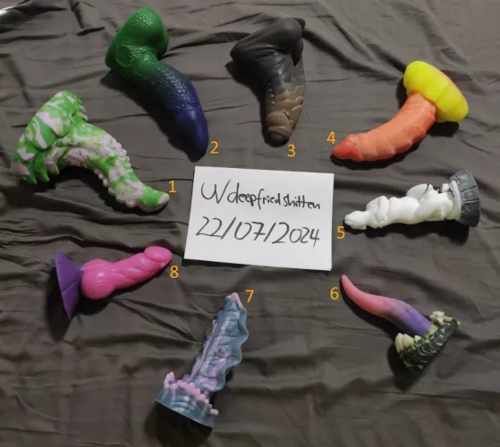 WTS - EU - GER - 8 Toys want a new home by deepfriedshitten