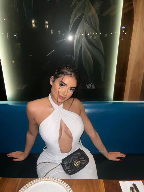 Classy white dress 🤍 by Main-Werewolf9365