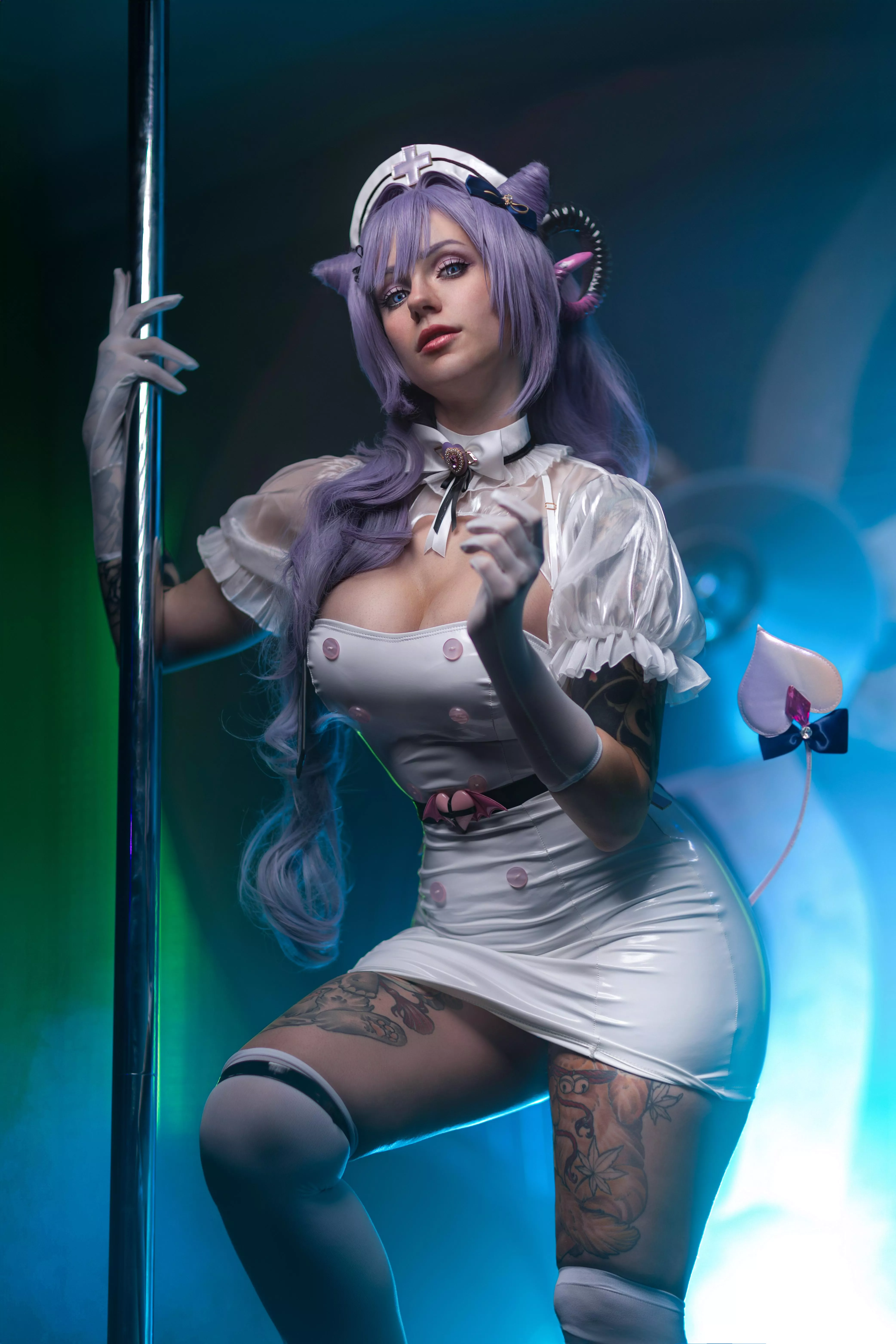 Nurse Keqing by Loonakia posted by Loonakia