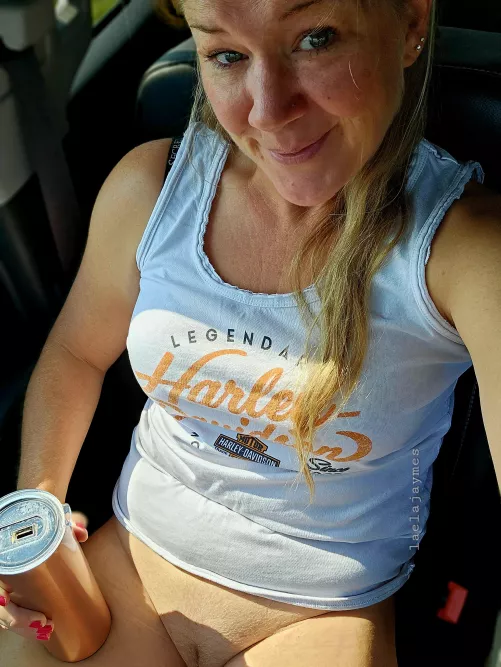 Coffee in hand... adventure awaits by LaelaJaymes