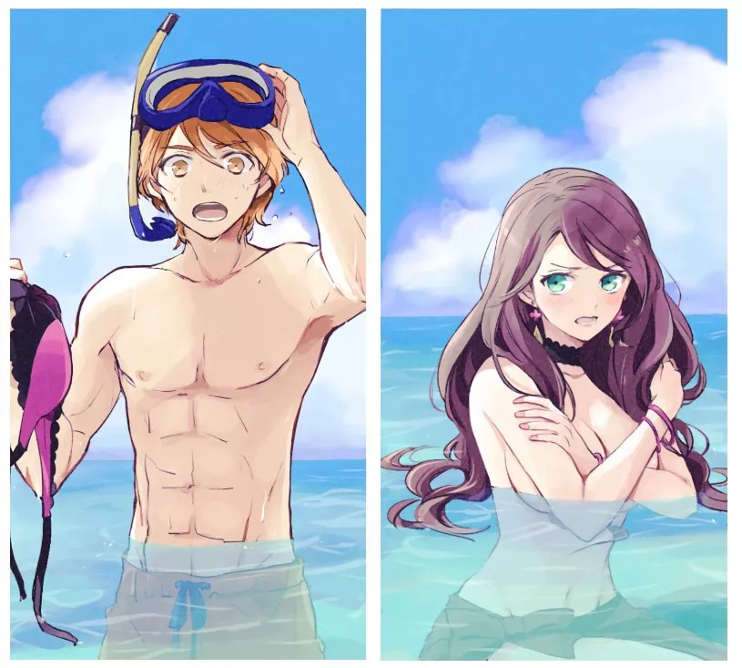 Ferdinand accidentally stripped Dorothea posted by Terran117