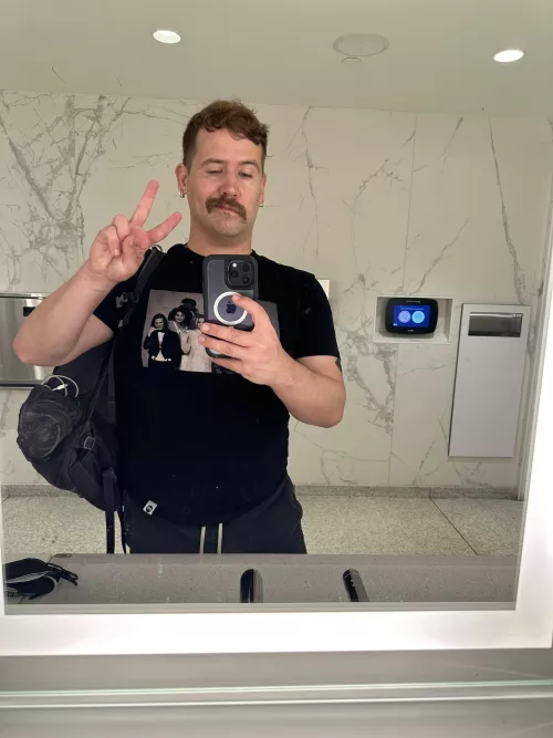 finally putting my passport to good use! (and the airport bathroom lighting haha)  by HalfSourKosherDill