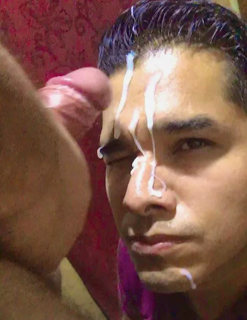 Huge cock paiting my face  by Face4SpecialCream
