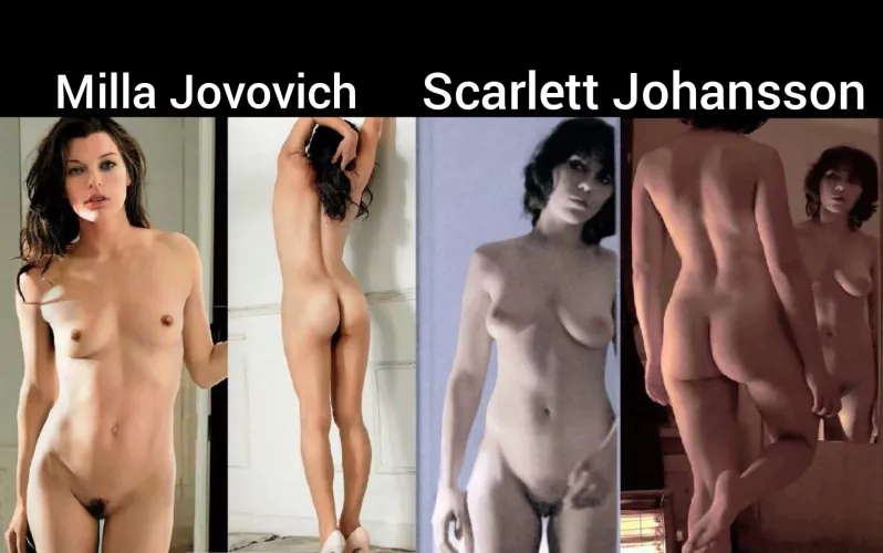 Milla Jovovich or Scarlett Johansson 🤔 by BmoreFr3sh410