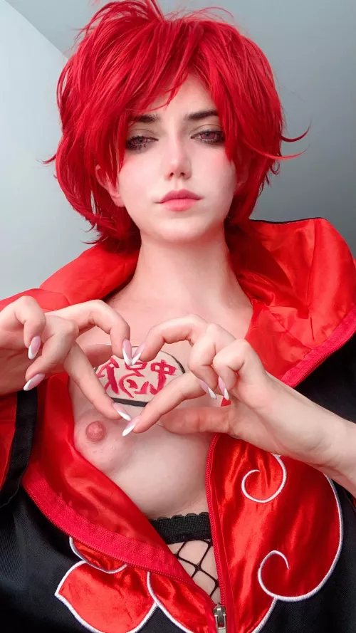 Sasori from Naruto FemVer by Fleurxy by im_fleurxy