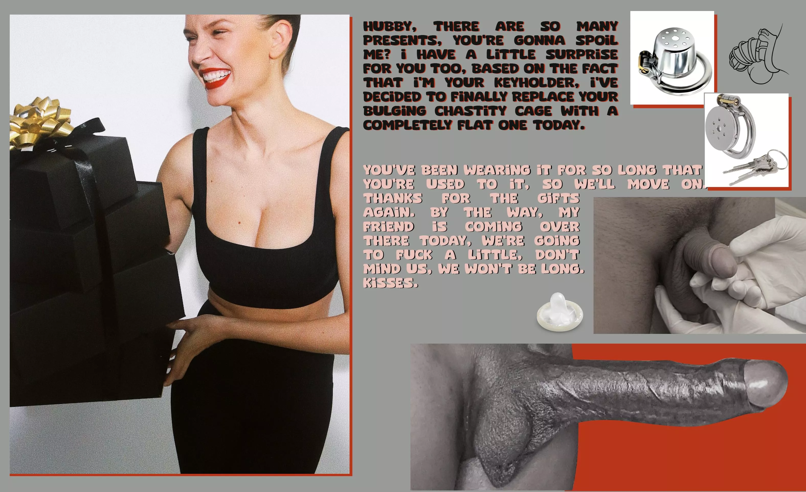 so many presents posted by Slave_Leo