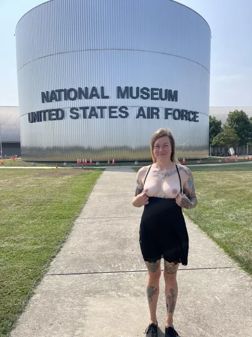 Surprise, surprise! You never know where I'll be striking a pose next! by nakieplantlady