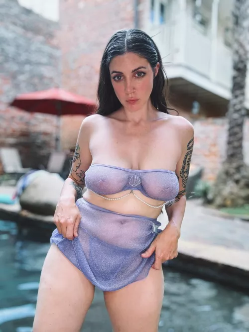 This is a pool appropriate outfit, I don't care what you say by PrettySadieReed