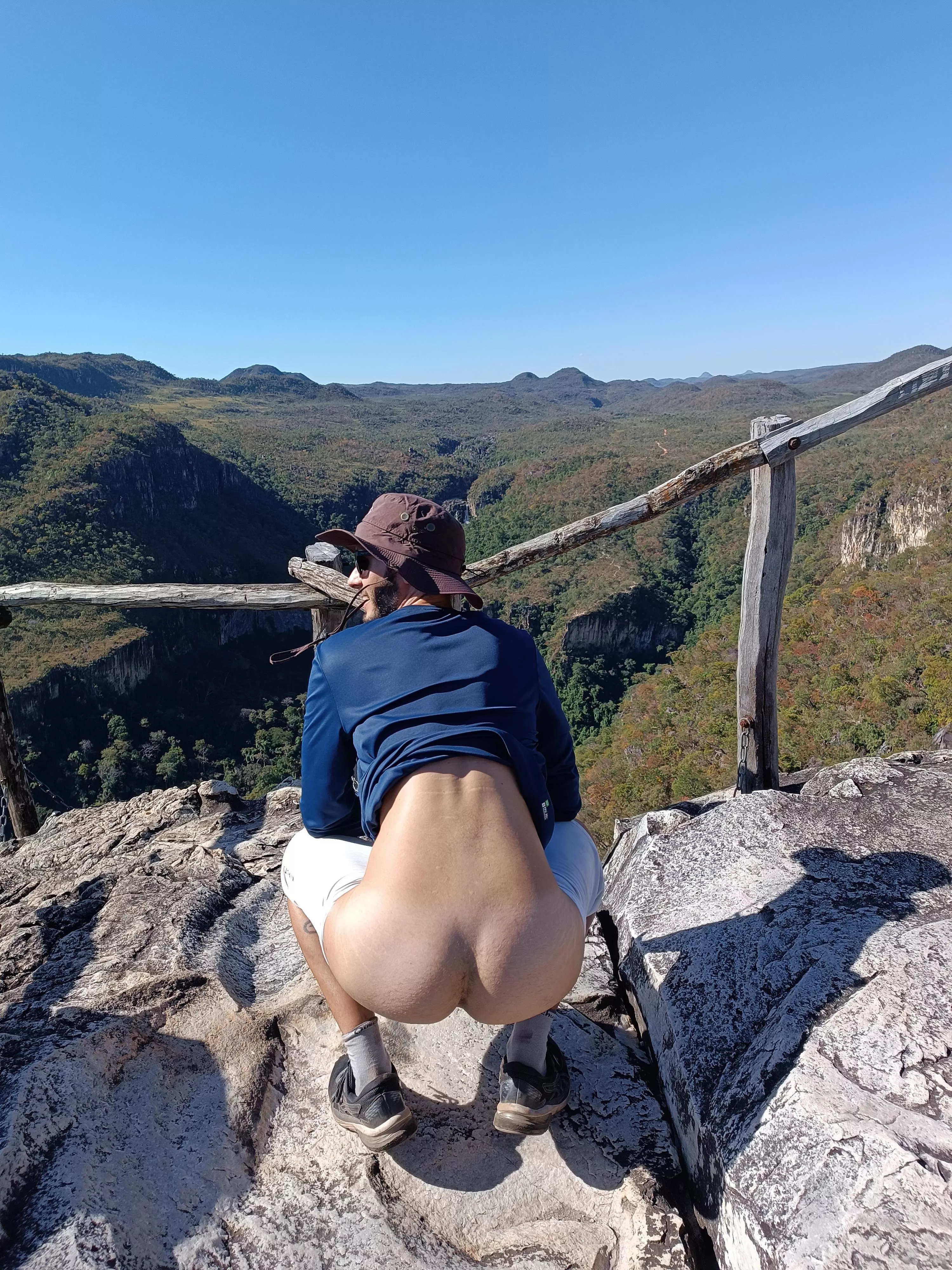 What would you do findind me like this in the woods?  posted by torrinhov