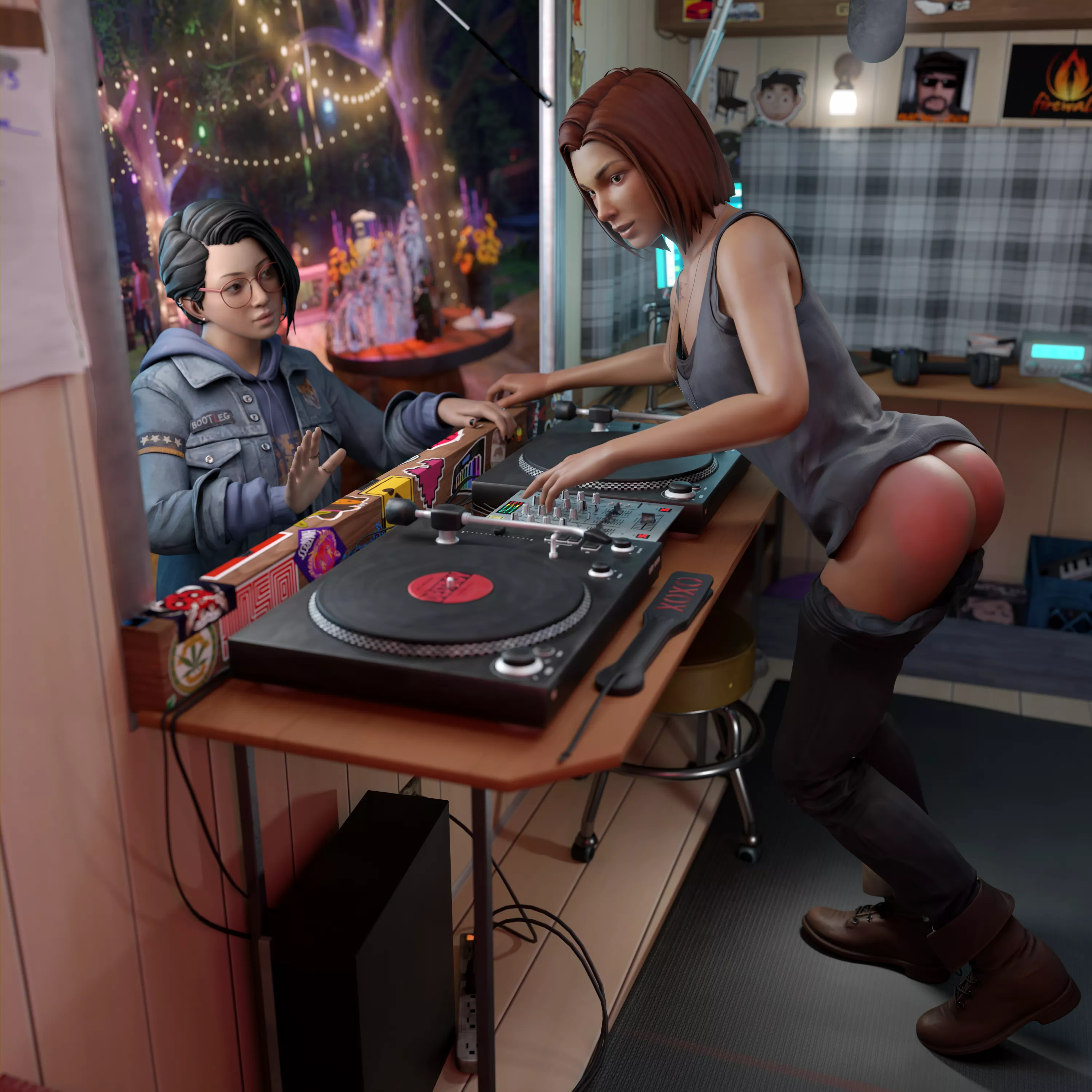 Alex and Steph - Clandestine Kinkiness (KinkBlink) posted by paradigmspace