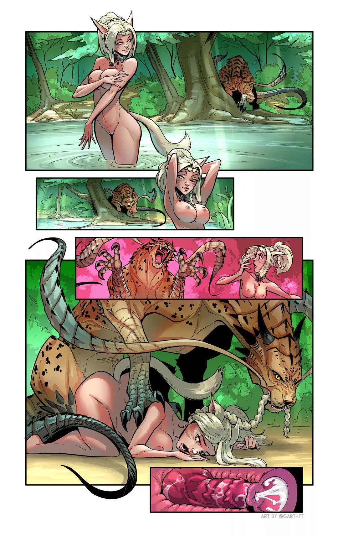 Barbed Pleasure (Temporal Wolf) posted by KentaiAnimate