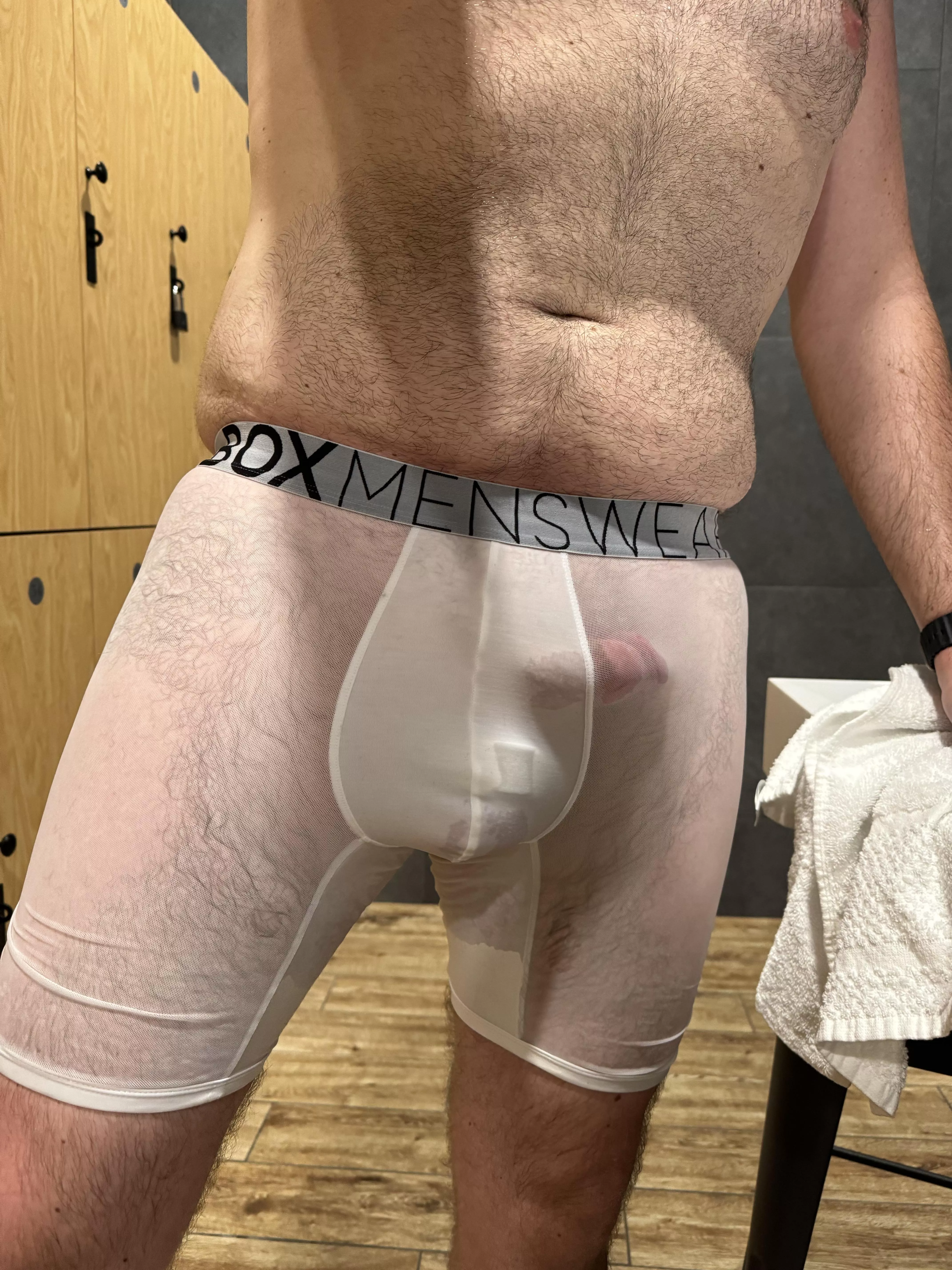 Does this count? In the locker room  posted by GayMariner