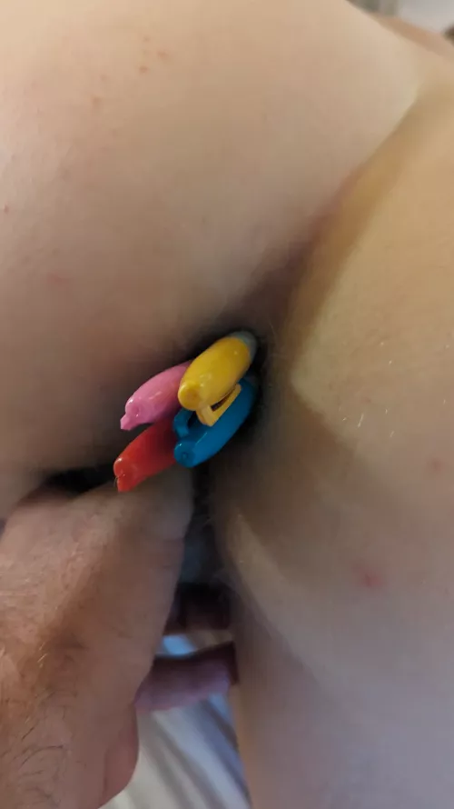 Gf and I having some fun, we are going to get more in there next time... by Odd_Competition_3517