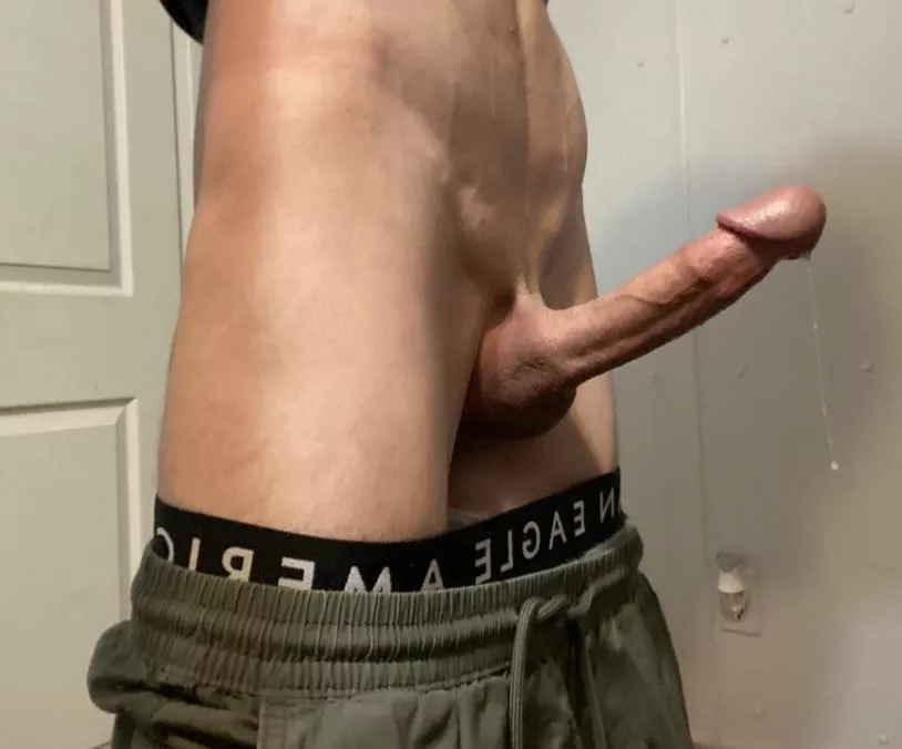I always leak a lot of precum when I’m super horny  posted by bwcwhitesword